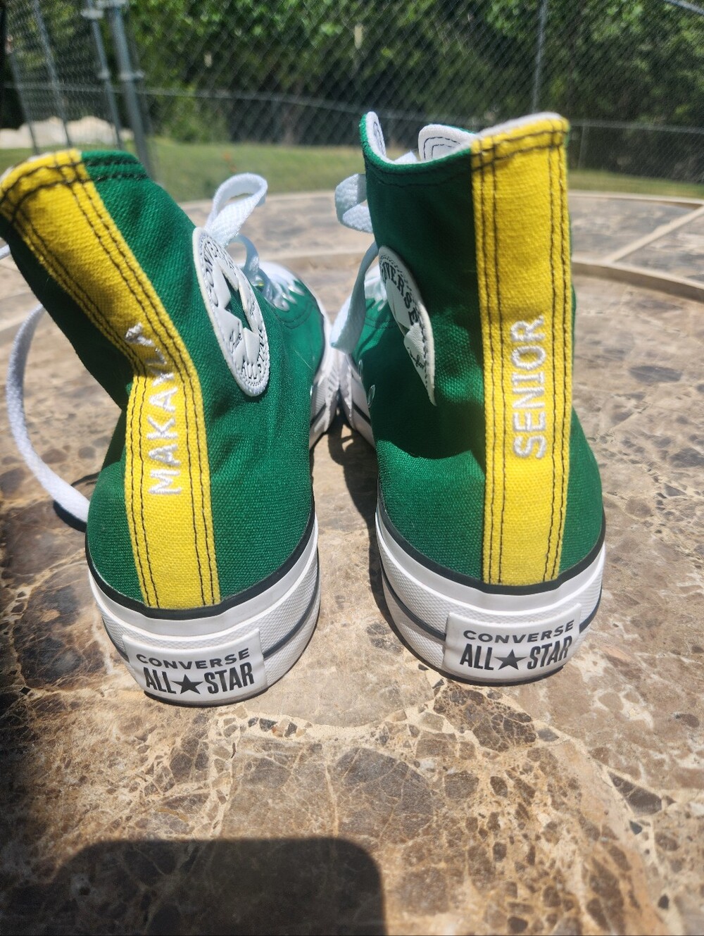 Converse Chuck Taylor All Star Unisex Packer Green And Yellow High-Top - Picture 4 of 8